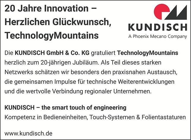 Bild 3: 20 Jahre TechnologyMountains e.V.: Eine Erfolgsgeschichte, die ihresgleichen sucht