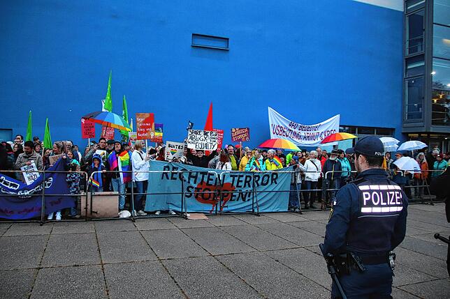 Bild 12: AfD-Chef in Villingen: Bündnis protestiert gegen AfD-Veranstaltung