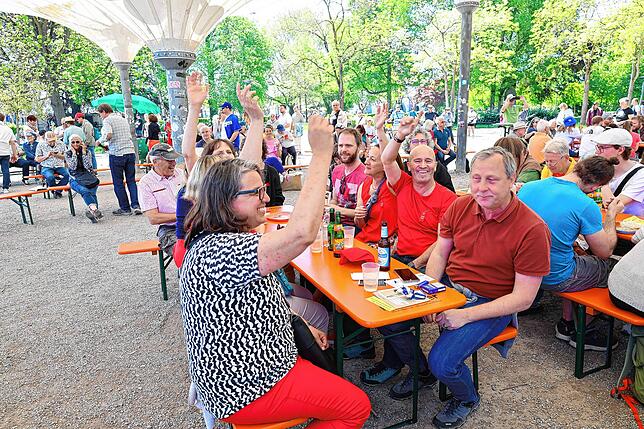 Bild 28: Kulturfest im Stadtgarten: Am 1. Mai werden in Konstanz die Demokratie und Menschenrechte gefeiert