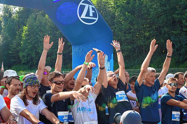 Bild 20: Gute Laune an der Messe: Die schönsten Bilder vom ZF-Firmenlauf