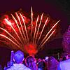 Ein Höhepunkt des Hausherrenfests: Das große Feuerwerk. Wegen Regen musste es in diesem Jahr von Sonntag auf Montag verschoben werden.