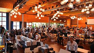 Die Stadthalle St. Georgen öffnet für alle Technik-Begeisterten bei der Internationalen Phonobörse am Samstag, 21. Juni, die Türen.