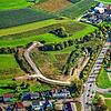 Das künftige Baugebiet Kapellenäcker in Stockach im Oktober 2022. Das neue Pflegeheim soll zwischen der Erschließungsstraße und der ...