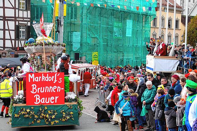 Bild 2: Die schönsten Bilder vom Narrensprung in Markdorf &ndash; Teil 1