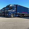 Bei der Spedition Eckert in Albbruck sind rund 80 LKW-Fahrer beschäftigt. Trotz Corona-Krise hat der Betrieb derzeit noch viele Aufträge.