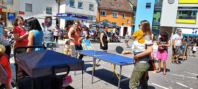 Bild 32: Impressionen vom Stadtfest in Meßkirch am Samstag, 12. Juli 2025, mit Stadtlauf des TV