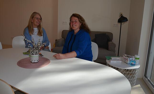 Leiterin Katharina Lissner (rechts) und ihre Stellvertreterin Marion Jakopic.