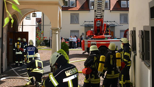 Bei der Hauptübung im vergangenen Jahr probte die Hagnauer Feuerwehr an der Kirche St. Johann Baptist. Wie schnell eine historische ...