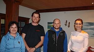 Bei der Hauptversammlung der Rabenschluchtteufel Todtmoos wurden Petra und Patrick Siegwart für 22 Jahre sowie Christoph Buhr für elf ...