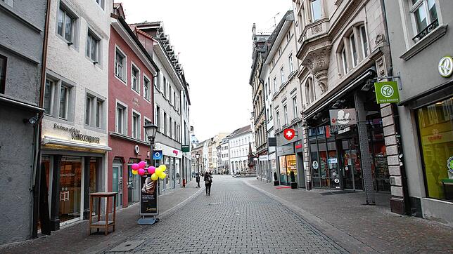 Sieht aus wie Ausgangssperre, ist aber keine: Ein Bild aus Konstanz, aufgenommen Ende März während des ersten Lockdowns. In Hotspots ...