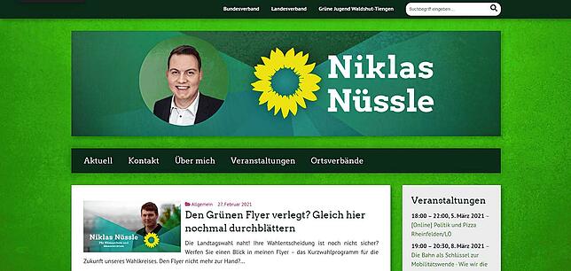 Bild 2: Von engagiert bis unsichtbar: So präsentieren sich die Landtagskandidaten des Wahlkreises Waldshut im Internet