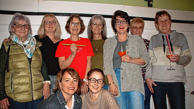 Die Älteren und die Jüngeren haben zusammengefunden: Silvia Rößler (von links), Ute Arzner-Bär, Regina Hirtle, Gabi Rüsch, Nicole Roser, ...