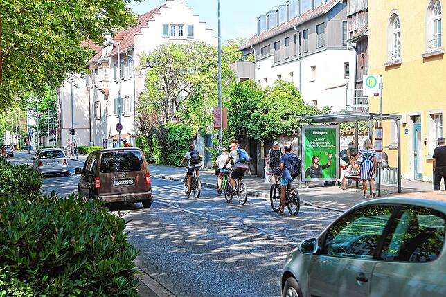 Die Konstanzer Stadträte werden im Herbst über die Einführung einer E-Zone in der Innenstadt (Laube inklusive) debattieren.