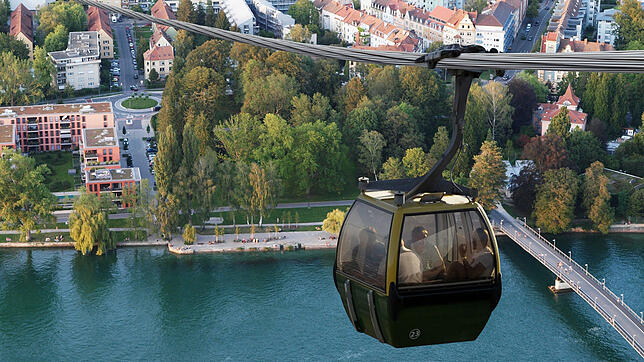 Bei Konstanz – Bild – wurde eine Gondellösung verworfen (hier eine Montage). Fricktaler Großräte und Großrätinnen fordern, dass solch ...