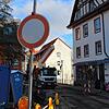 Weiterhin keine Durchfahrt erlaubt: Die Bauarbeiten in der Gerwigstraße ziehen sich länger als geplant.