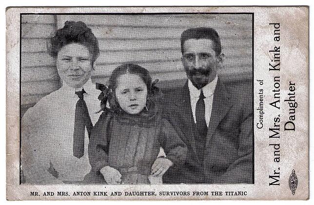 Anton Kink aus Zürich war mit seiner Familie und seinen beiden Geschwistern auf dem Weg nach Amerika.