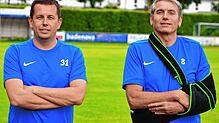 Erfahrung pur: Jörg Nagelin (links) und Uwe Krähling gehen gemeinsam als Trainer-Duo mit dem SV Schopfheim in die neue Saison der ...