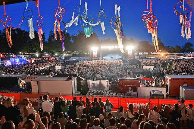 Bild 6: Das große Finale! Mit dem Auftritt von Lea endet das Campus-Festival 2024