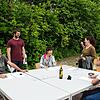 Die Waldbühne Sigmaringendorf spielt eine Komödie in der Donau-Lauchert-Halle. Das Freilichtspiel musste abgesagt werden. Bild: ...