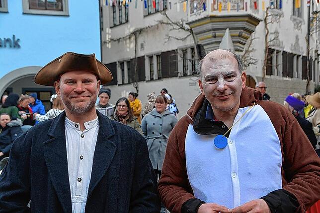 Bild 5: Bilder vom Rathaussturm Meersburg