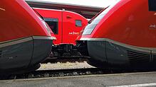Regionalbahnen stehen im Bahnhof in Waldshut (Symbolbild). Der GdL-Streik hat auch Auswirkungen auf den Bahnverkehr am Hochrhein. Die ...