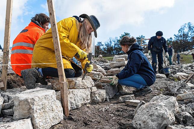 Auch das internationale Projekt &bdquo;Building Walls &ndash; Breaking Walls&ldquo; aus Israel und Palästina wurde vorgestellt. Etwas ...
