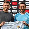 Angelo Armenio und Trainer Michael Hagmann