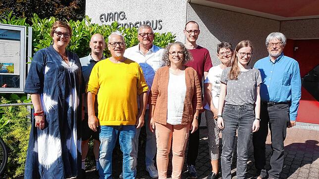 Beim ACK-Treffen im September waren dabei (von links): Nicole Otte-Kempf (evangelische Klinikseelsorgerin), Andreas Neef ...
