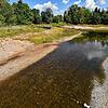 Die Donau zu Beginn ihres Laufs am neu gestalteten Zusammenfluß von Brigach und Breg in Donaueschingen: Der Fluss ähnelt immer mehr ...