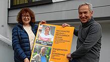 Christiane Oßwald und Karl King von der Umweltgruppe freuen sich auf den Vortragsabend am Donnerstag, 11. April in der Stadthalle.