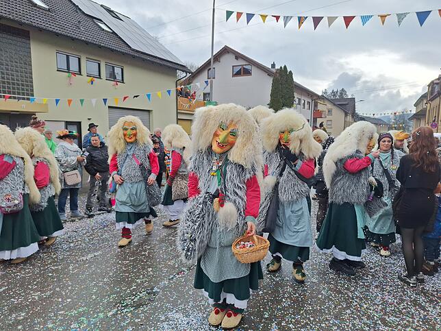 Bild 14: VHN-Narrentreffen 2025: Der große Umzug in Öflingen sorgt für jede Menge Spaß!