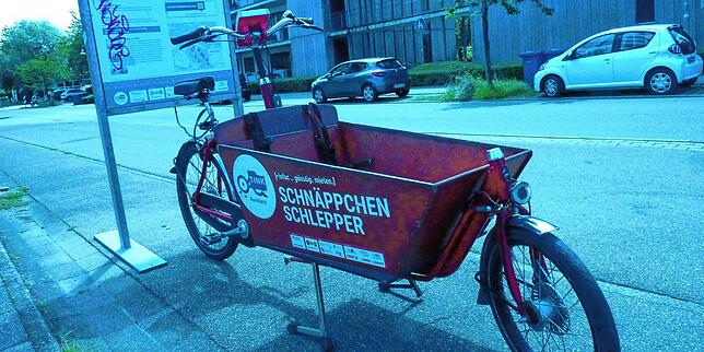 Nur noch ein Lastenrad an der Mietstation: Im Paradies, wie hier in der Gartenstraße, kommt das häufiger vor. Doch nun soll es mehr ...