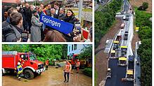 Diese Themen waren 2024 in Stühlingen wichtig: Die Einführung des Zwei-Stunden-Takts auf der Wutachtalbahn, die Überschwemmung im Juli ...