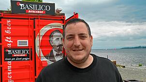 Marco Bentivegna, Betreiber des „Basilico“ in Goldbach, ist neuer Pächter des Bistro-Containers am Uferpark. Bis zum 31. Oktober hat er ...