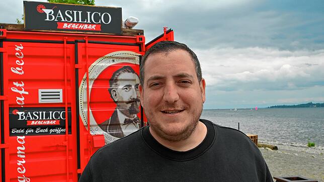 Marco Bentivegna, Betreiber des „Basilico“ in Goldbach, ist neuer Pächter des Bistro-Containers am Uferpark. Bis zum 31. Oktober hat er ...