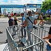 Seit einigen Jahren gibt es beim Hausherrenfest eine Eingangsschleuse von der Bahnhofsunterführung (hier eine Archivaufnahme aus dem ...