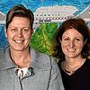 Lehrerinnen auf Zeit: Brita Riina (links) und Sophie Deitmer.