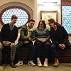 Espen Rechtsteiner, Stadtjugendpfleger Tobias Linder, Vanessa Schnell und David Jung (von links) tüfteln bereits seit Monaten am Konzept ...