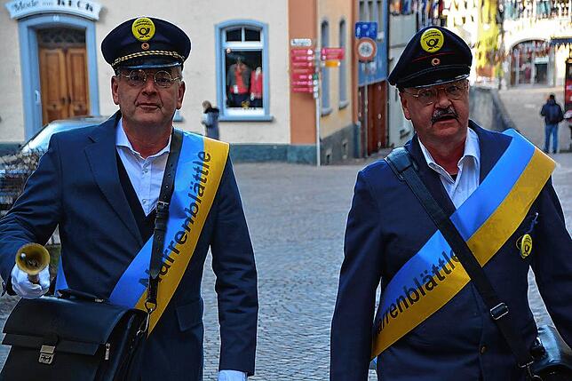 Bild 16: Bilder vom Rathaussturm Meersburg