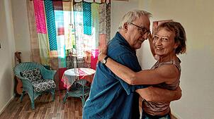 Barbara Dintinger und ihr Mann Michael Schnell tanzen seit vielen Jahren argentinischen Tango. Der Tanzpädagogin liegt die Bewegung im Blut