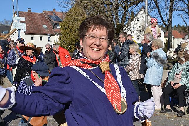 Bild 12: Bilder vom Narrentreffen der Urviecher-Zunft Bad Dürrheim: Großer Festumzug (1)