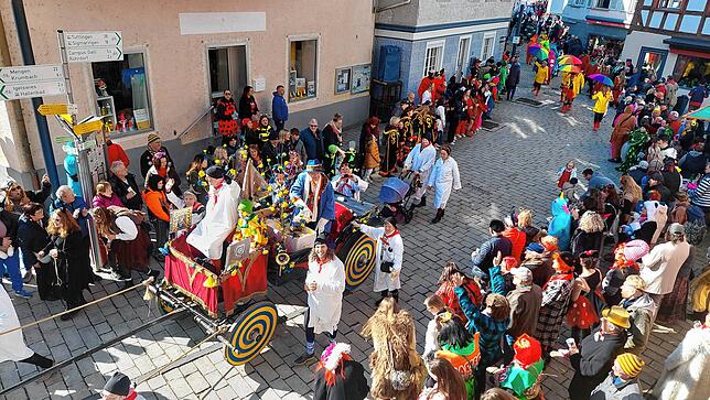 Bild 15: "Komm lass uns fröhlich sein" - Rosenmontag in Meßkirch 2025
