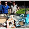 Klaus Reuther, Werner Jockers und Hubert Rossa ärgern sich über das unangemessene Verhalten von Besuchern. Über Pfingsten hinterließen ...