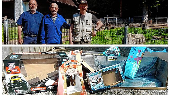 Klaus Reuther, Werner Jockers und Hubert Rossa ärgern sich über das unangemessene Verhalten von Besuchern. Über Pfingsten hinterließen ...