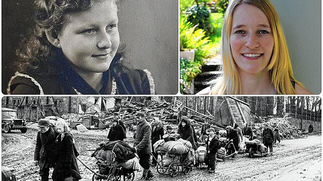 Helga Heinath hat als Zehnjährige den Zweiten Weltkrieg miterlebt. Mit ihrer Enkelin Michelle Güntert spricht die heute 86-Jährige über ...