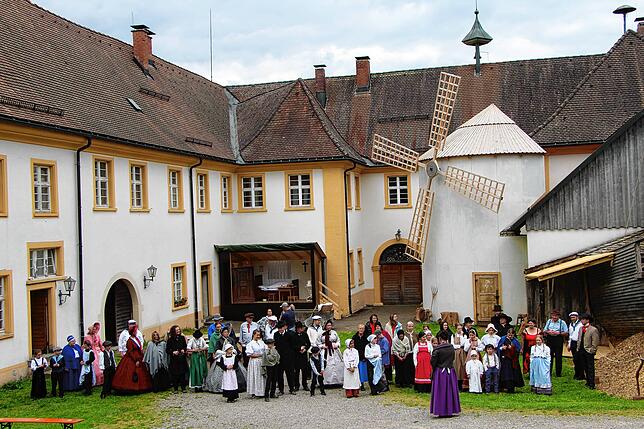 Bild 21: Freilichttheater Riedern am Wald ist vorbereitet