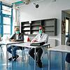 Armin Müller, Vorsitzender Geschäftsführer, Kliniken des Landkreises Lörrach, Dr. Bernhard Hoch, Geschäftsführer Medizin, Dr. ...