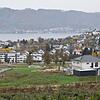 Ein Blick auf das Neubaugebiet Haiden in Ludwigshafen von der Bergstraße aus, in dem das Haus rechts gerade entsteht. Hier und überall, ...