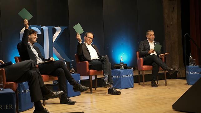 Bild : Die Highlights der zweiten Podiumsdiskussion zur OB-Wahl in Konstanz im Video