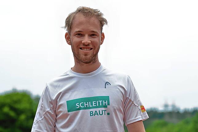 Marvin Kromer (TC RW Tiengen): „Beim TC Rot-Weiß Tiengen stimmt die Chemie. Es sind einfach super Jungs in unserer Mannschaft“